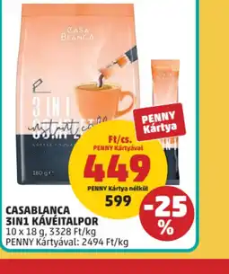 PENNY CASABLANCA 3IN1 KÁVÉITALPOR ajánlat