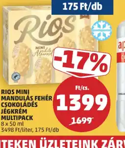 PENNY RIOS MINI MANDULÁS JÉGKRÉM ajánlat