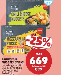 PENNY PENNY SAJT NUGGETS, STICKS ajánlat
