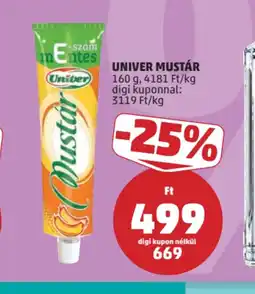 PENNY UNIVER MUSTÁR ajánlat