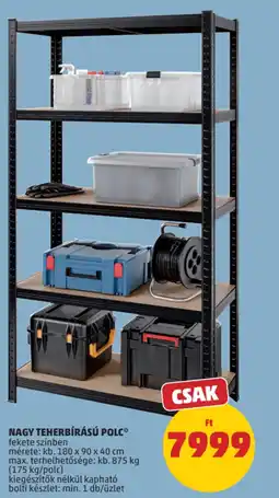 PENNY NAGY TEHERBÍRÁSÚ POLC ajánlat