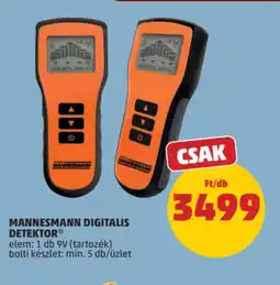 PENNY MANNESMANN DIGITALIS DETEKTOR ajánlat