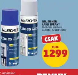 PENNY NR. SICHER LAKK SPRAY ajánlat