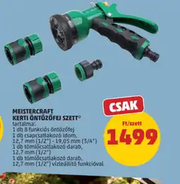 PENNY MEISTERCRAFT KERTI ÖNTÖZŐFEJ SZETT ajánlat