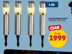 PENNY SZOLÁRLÁMPA SZETT ajánlat