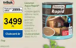 Tesco Lazuran Aqua Rapid lazúr ajánlat