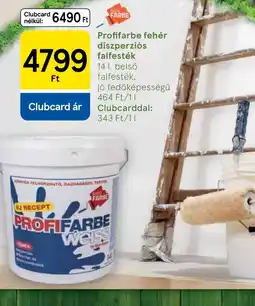 Tesco PROFIFARBE fehér falfesték ajánlat