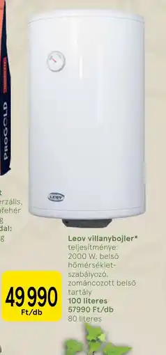 Tesco Leov villanybojler ajánlat