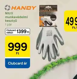 Tesco HANDY Nitril munkavédelmi kesztyű ajánlat