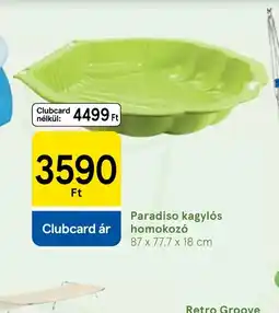 Tesco Paradiso kagyls homokoz ajánlat