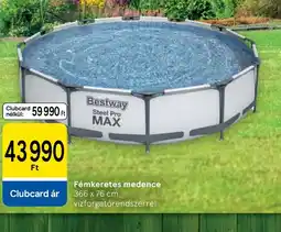 Tesco Bestway Fémkeretes medence ajánlat