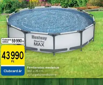 Bestway Fémkeretes medence