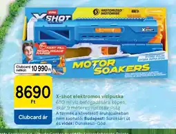 Tesco X-SHOT elektromos vízipuska ajánlat