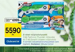 Tesco X-shot vízipisztolyszett ajánlat