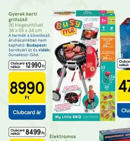 Tesco Gyerek kerti grillsütő ajánlat
