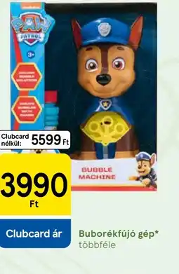 Tesco PAW PATROL Buborékfúj gép ajánlat
