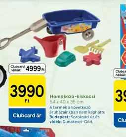 Tesco Homokoz-kiskocsi ajánlat