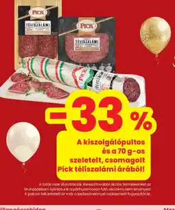 Spar PICK TÉLISZALÁMI ajánlat