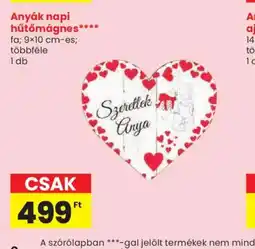 Spar Anyák napi hűtőmágnes ajánlat
