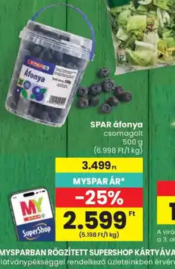 Spar SPAR áfonya ajánlat