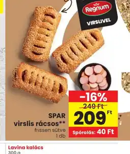 Spar SPAR virslis rácsos ajánlat