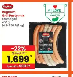Spar Regnum Grill Party mix ajánlat