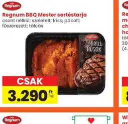 Spar Regnum BBQ Mester sertéstarja ajánlat