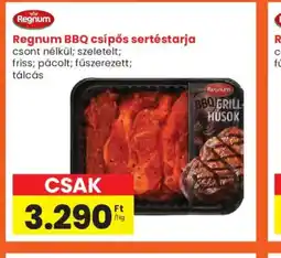 Spar Regnum BBQ csípős sertéstarja ajánlat