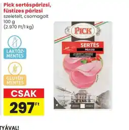 Spar Pick sertéspárizsi ajánlat