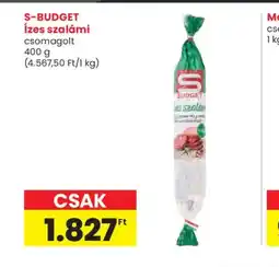 Spar S-BUDGET Ízes szalámi ajánlat