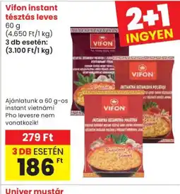 Spar VIFON instant tésztás leves ajánlat
