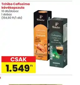 Spar Tchibo Cafissimo kávékapszula ajánlat