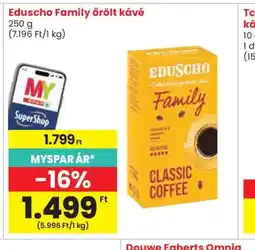 Spar Eduscho Family őrölt kávé ajánlat