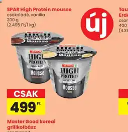 Spar SPAR High Protein mousse ajánlat