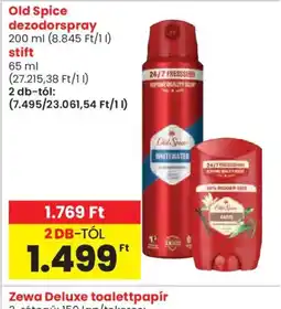 Spar Old Spice dezodor ajánlat