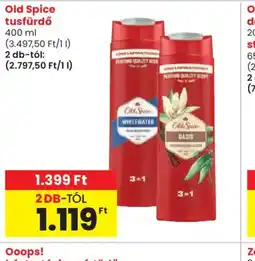 Spar Old Spice tusfürdő ajánlat