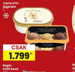 Spar Carte d'Or jégkrém ajánlat