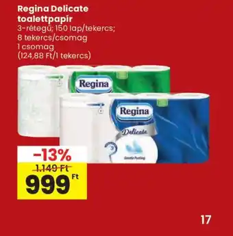 Regina Delicate toalettpapír