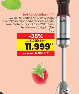 Spar SOLAC botmixer ajánlat