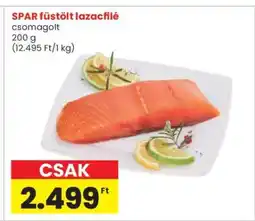 Interspar SPAR füstölt lazacfilé ajánlat