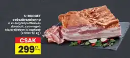 Interspar S-BUDGET császárszalonna ajánlat