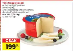 Interspar Tolle Trappista Sajt ajánlat