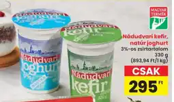 Interspar Nádudvari kefir, natúr joghurt ajánlat