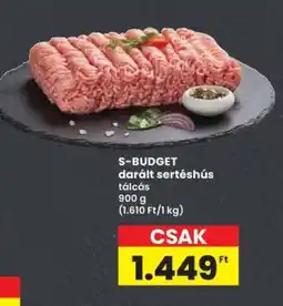 Interspar S-BUDGET darált sertéshús ajánlat