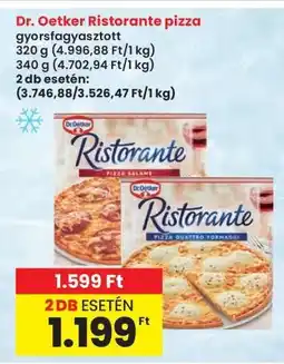Interspar DR. OETKER Ristorante pizza ajánlat