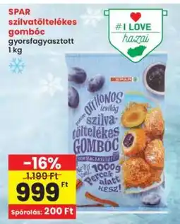 Interspar SPAR szilvatöltelékes gombóc ajánlat
