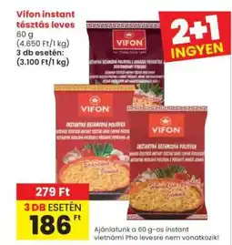 Interspar Vifon Instant Tésztás Leves ajánlat