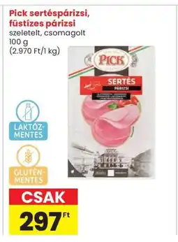 Interspar Pick sertéspárizsi, füstízes párizsi ajánlat