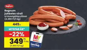 Interspar Regnum Juhbeles virsli ajánlat