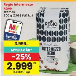 Interspar Regio Intermezzo kávé ajánlat